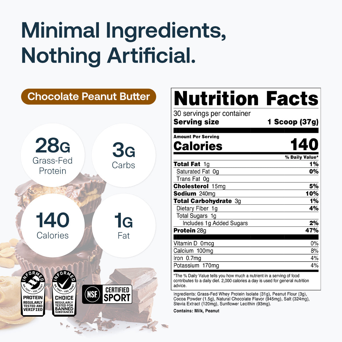 Grass-Fed Whey Protein Isolate