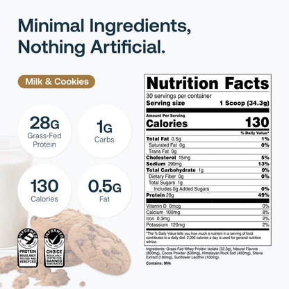 Grass-Fed Whey Protein Isolate