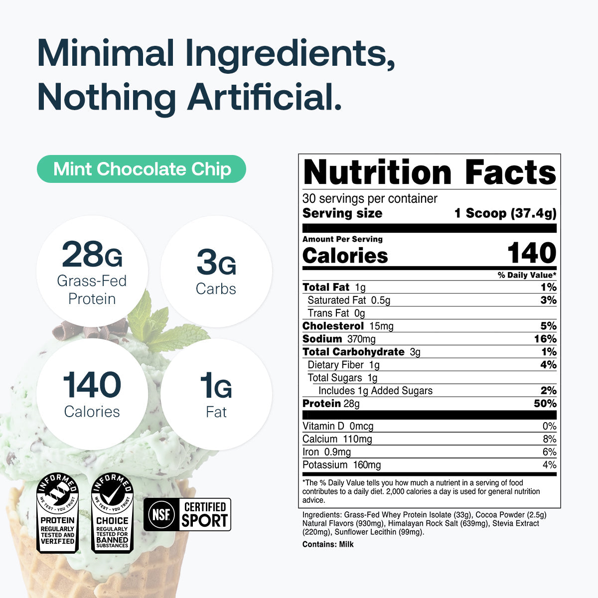 Grass-Fed Whey Protein Isolate