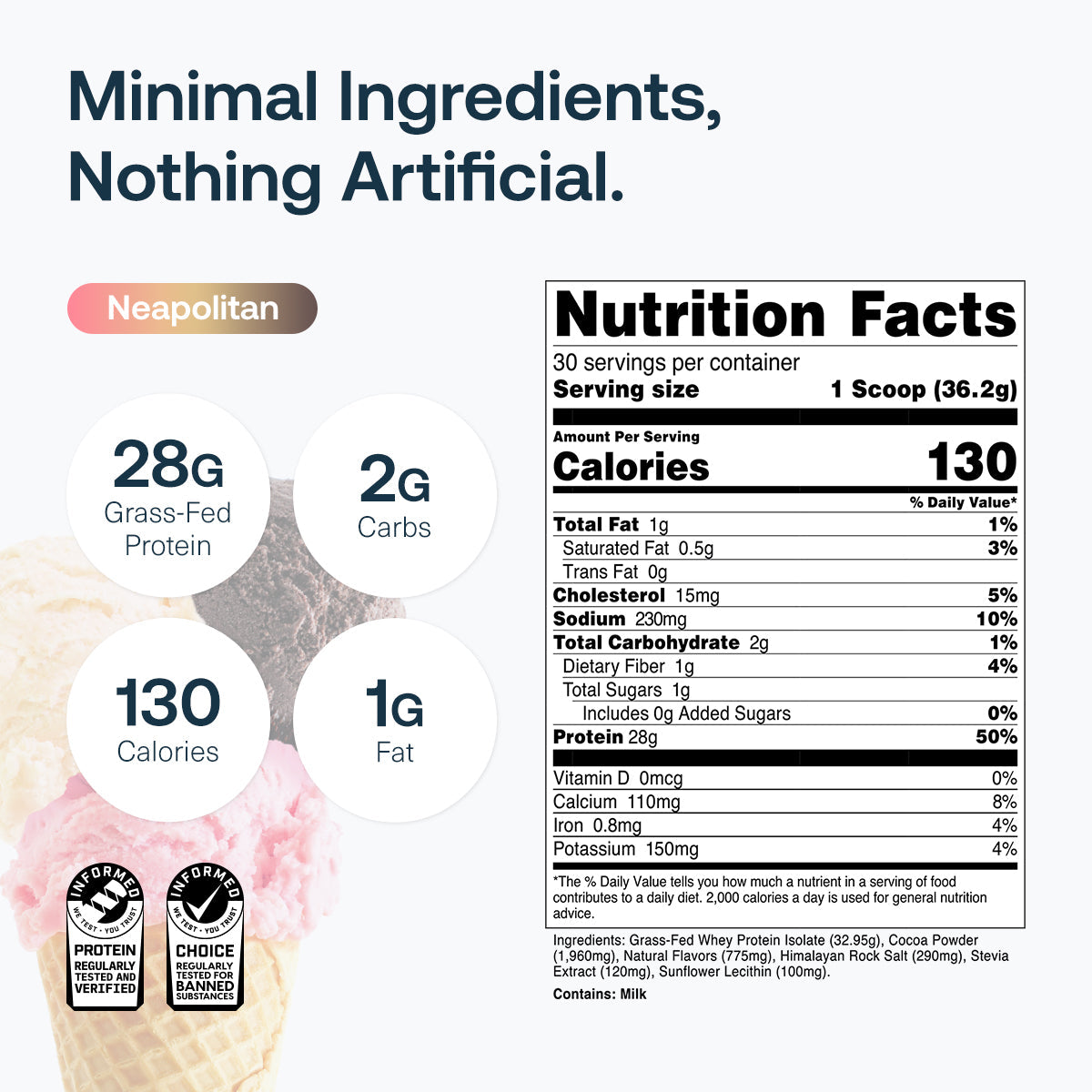 Grass-Fed Whey Protein Isolate