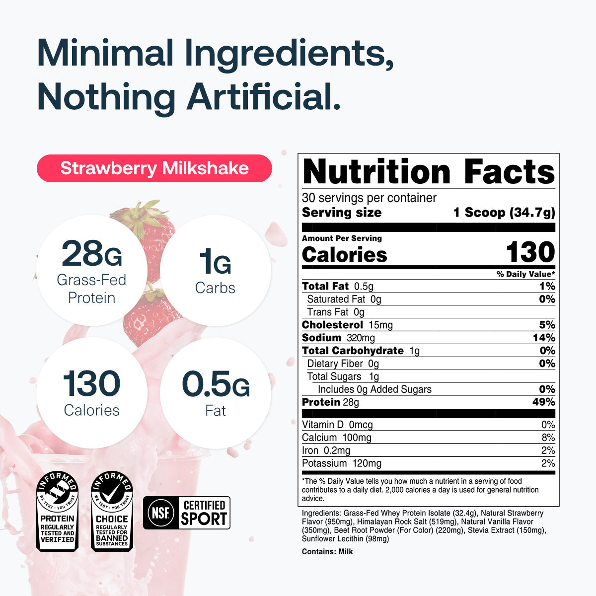 Grass-Fed Whey Protein Isolate