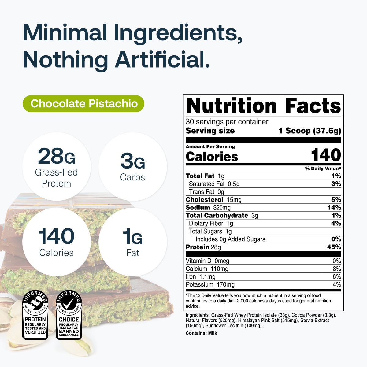 Grass-Fed Whey Protein Isolate
