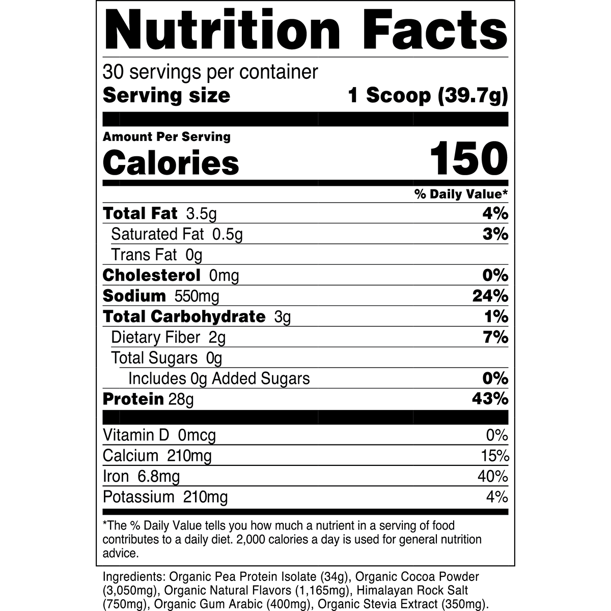 Pea Protein Isolate