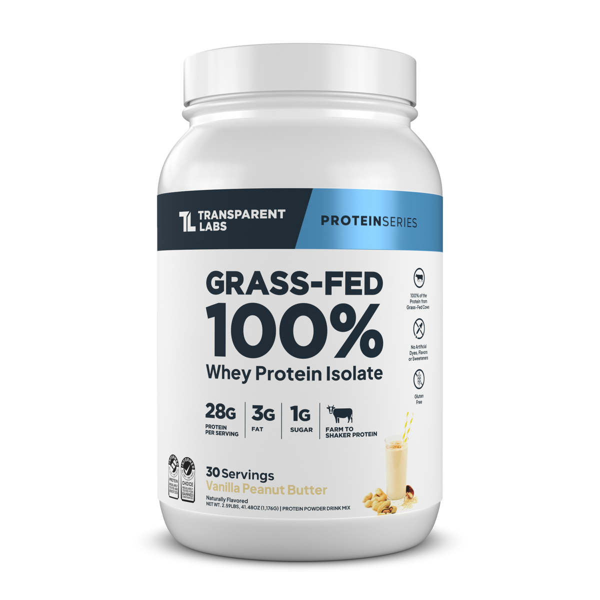 Grass-Fed Whey Protein Isolate