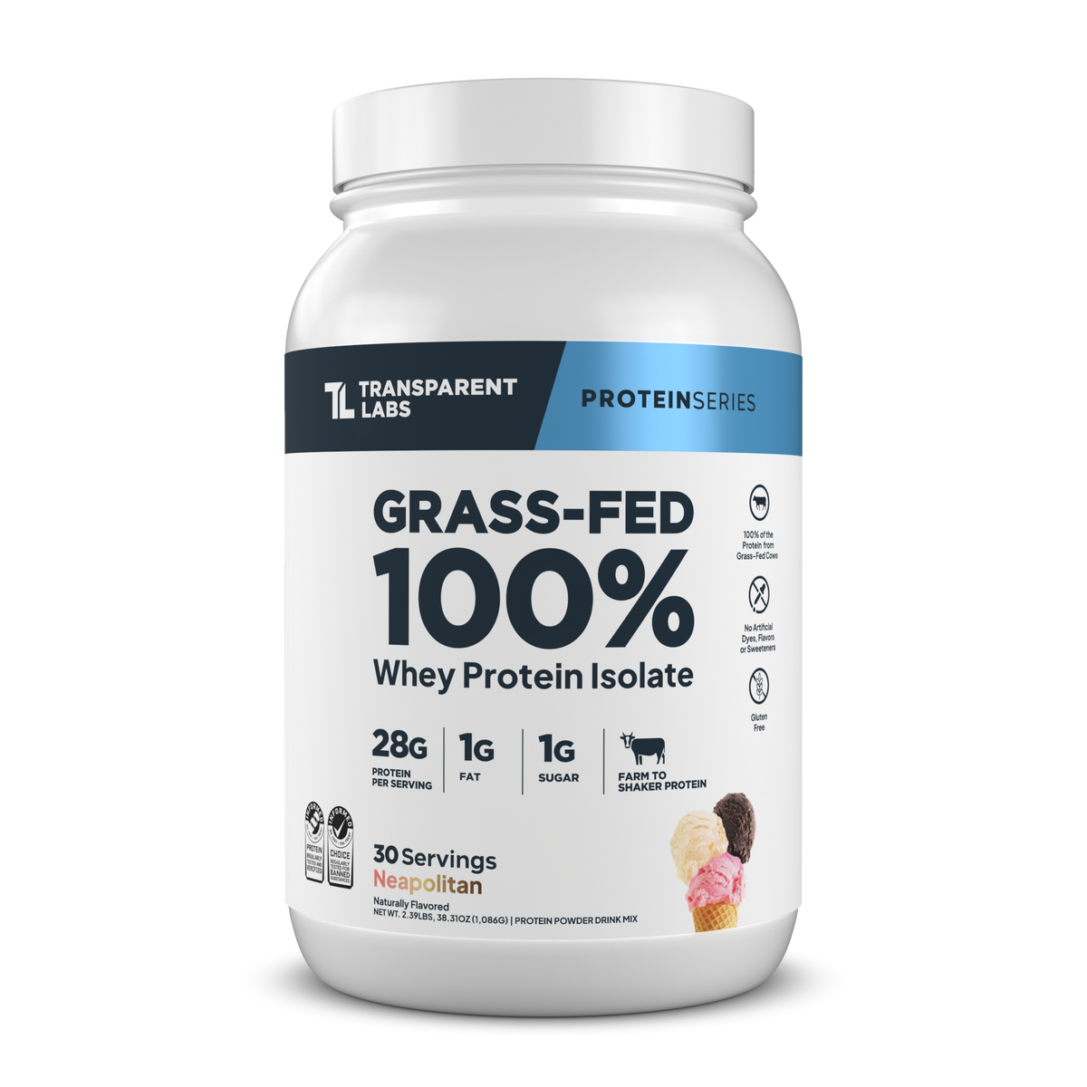 Grass-Fed Whey Protein Isolate