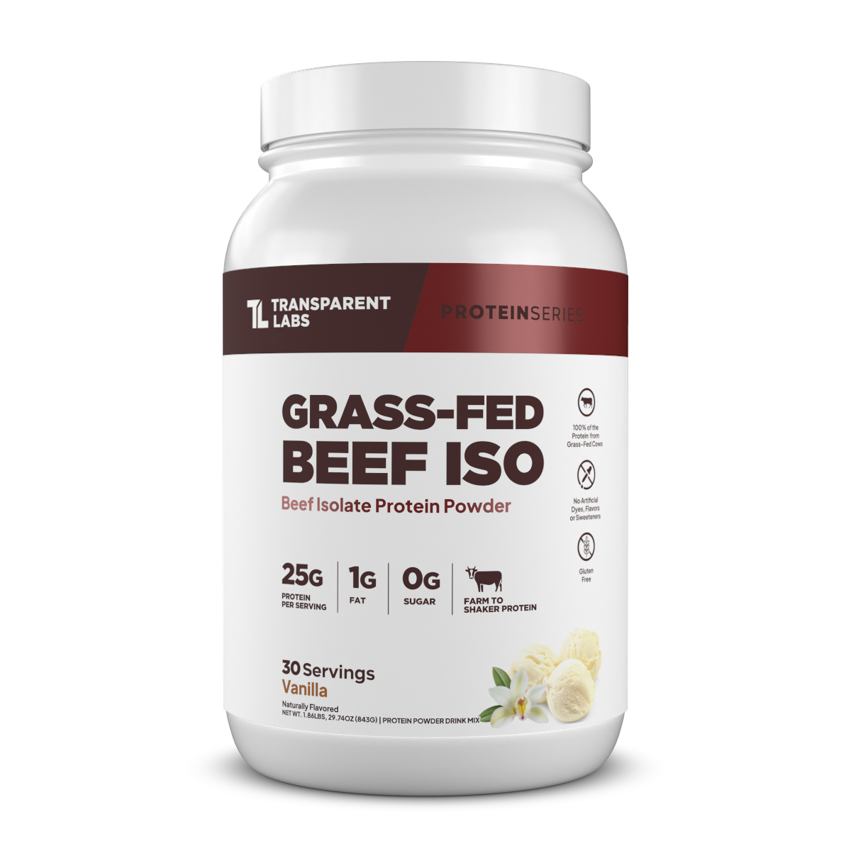 Grass-Fed Beef Protein Isolate