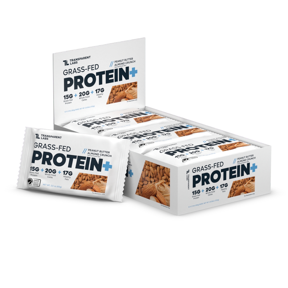 Grass-Fed Protein+ Bars