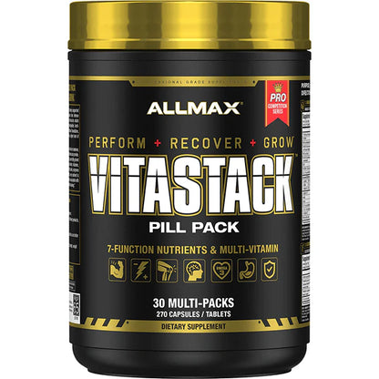 Allmax Pro-Level Vitamin & Nutrient Stack Packs VITASTACK 30 Multi-Packs